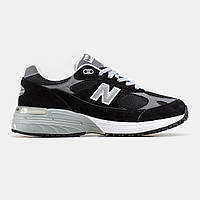 New Balance 993 White Black кроссовки и кеды хорошее качество хорошее качество Размер 40