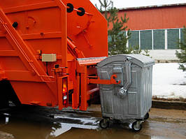 Сміттєвози з заднім завантаженням