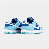 Nike SB Dunk Low Blue White v2 кроссовки и кеды хорошее качество хорошее качество Размер 40