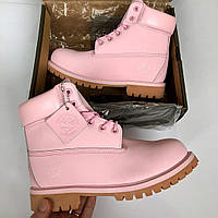 Timberland Pink Brown хорошее качество кроссовки и кеды хорошее качество Размер 39