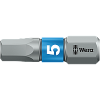 Бита шестигранная WERA торсионная HEX 5.0 × 25 мм