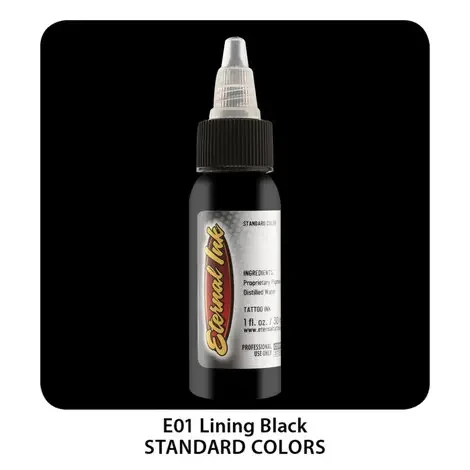 30 мл Тату фарба Lining Black Eternal