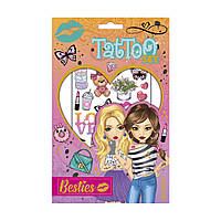 Набор наклейок на тело Besties Fashion 2 листа 961009