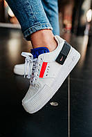 Nike Air Force 1 Type 354 White Blue Red хорошее качество кроссовки и кеды хорошее качество Размер 36