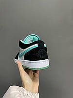 Nike Air Jordan Retro 1 Low Mint Black White 2 хорошее качество кроссовки и кеды хорошее качество Размер 37