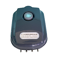 Чотириканальний компресор для акваріум Sunsun YT-304
