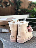 UGG Gita Powder Pink Suede v2 хорошее качество кроссовки и кеды хорошее качество Размер 39