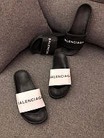 Balenciaga Black «White Logo» хорошее качество кроссовки и кеды хорошее качество Размер 44