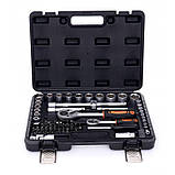 Набір інструментів у кейсі 72 шт. + набір ударних викруток CrV (Ph+Sl) 10 шт. Kraft & Dele KD10833+KD10283, фото 2