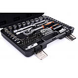 Набір інструментів у кейсі 72 шт. + набір ударних викруток CrV (Ph+Sl) 10 шт. Kraft & Dele KD10833+KD10283, фото 8