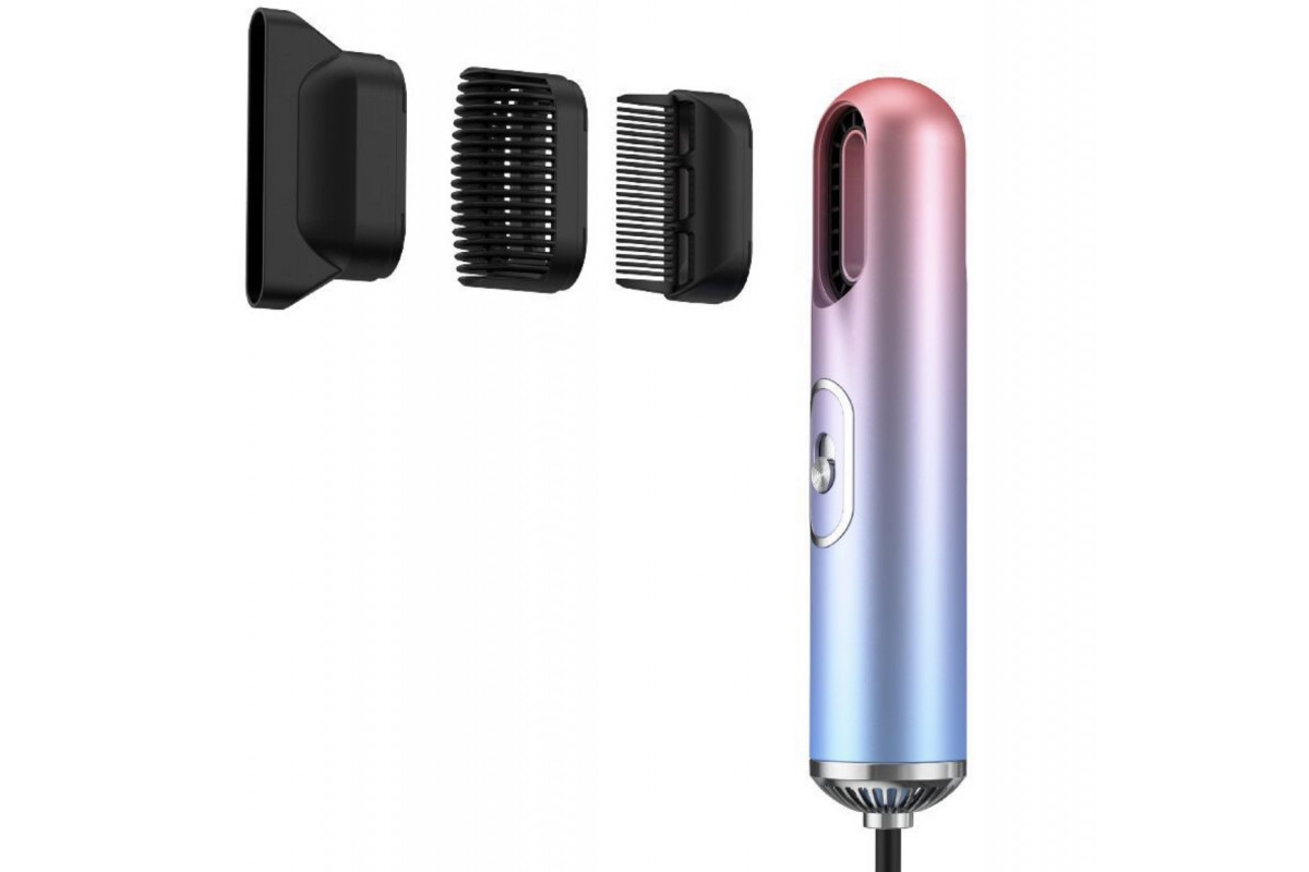 Фен дорожній з насадками FASHION HAIR DRYER LY-30, фото 1