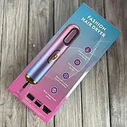 Фен дорожній з насадками FASHION HAIR DRYER LY-30, фото 6