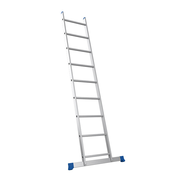 Драбина алюмінієва односекційна 1х9 (2.51 м), фото 1