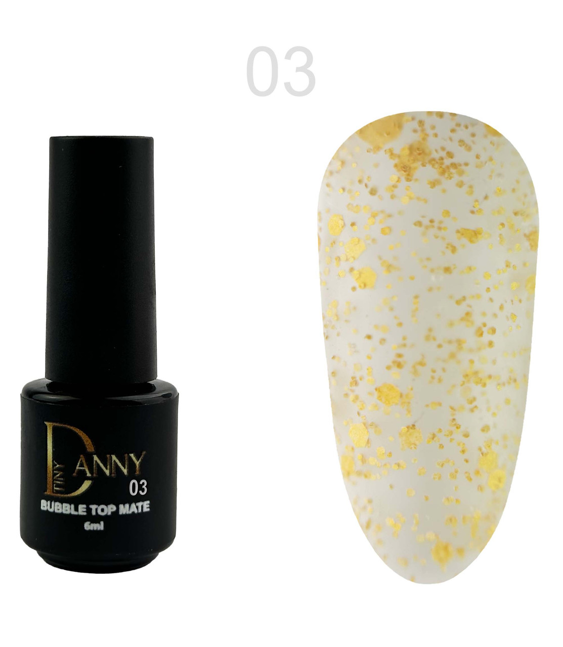 TOP DANNY Bubble MATTE №03 6 ml, фото 1