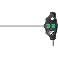 Шестигранная торцевая отвёртка Wera с поперечной ручкой 454 HFс фиксирующей функцией дюймовая 1/4 × 150 мм