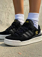 Adidas Forum Black White 2 кроссовки и кеды хорошее качество Размер 44