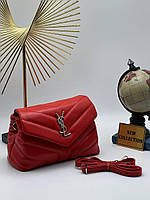 Yves Saint Laurent Pretty Bag Red 22x14x8 женские сумочки и клатчи хорошее качество