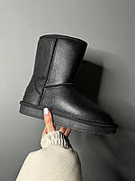 UGG Black Leather v2 хорошее качество кроссовки и кеды хорошее качество Размер 36
