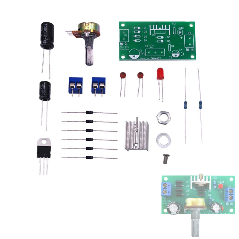 Конструктор модуль регулятора напруги LM317, ЗБЕРИ САМ