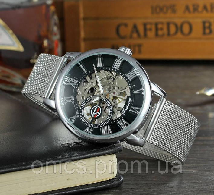 Механические женские наручные часы Forsining хорошее качество - фото 5 - id-p1946664150