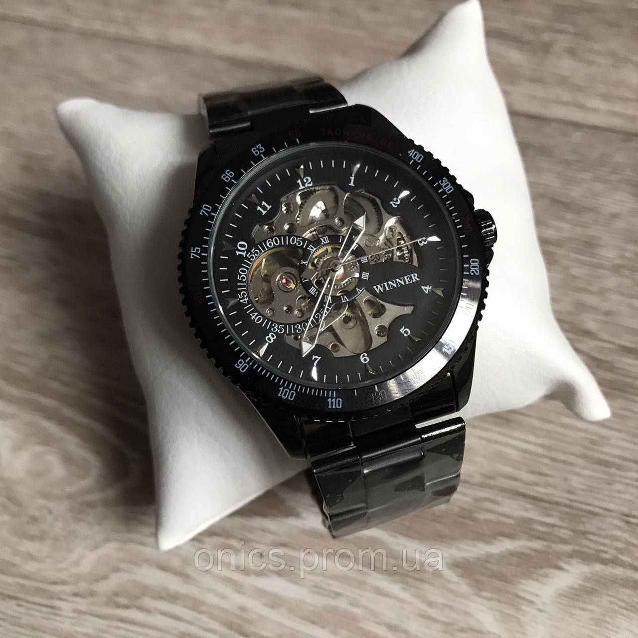 Оригинальные мужские наручные часы Winner хорошее качество - фото 1 - id-p1946657365