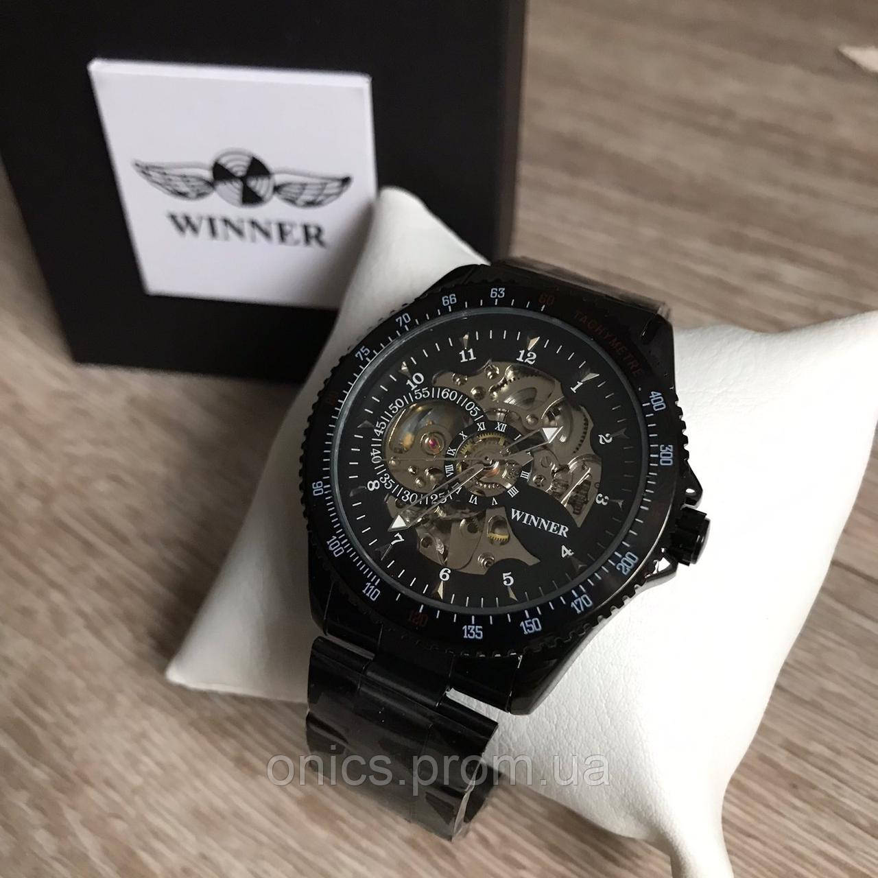 Оригинальные мужские наручные часы Winner хорошее качество - фото 3 - id-p1946657365