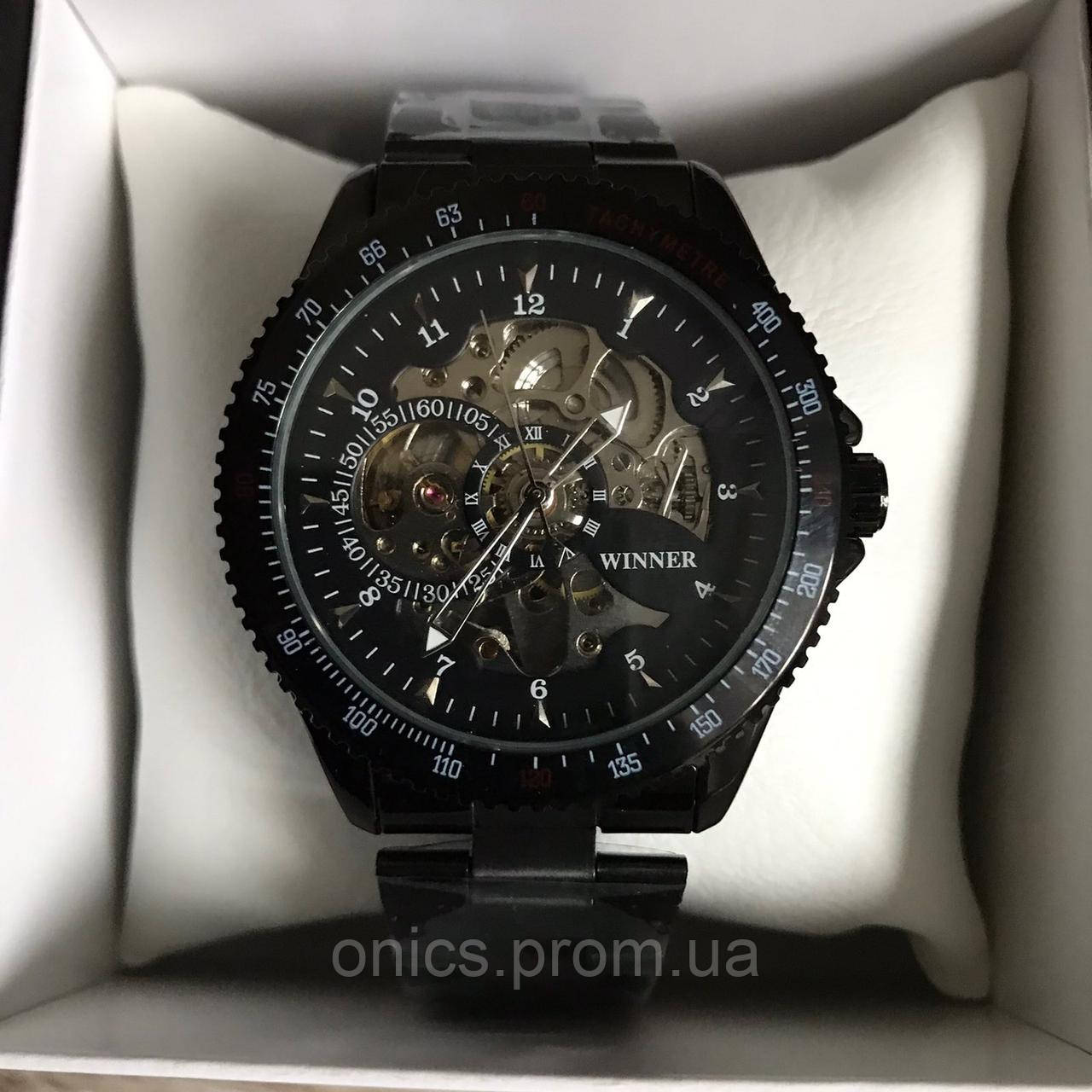 Оригинальные мужские наручные часы Winner хорошее качество - фото 7 - id-p1946657365