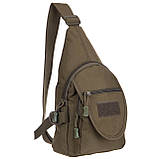 Сумка-слінг тактична однолямкова Military Rangers 727 (24х17х6 см) 3 л, фото 4