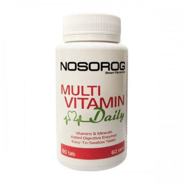Комплекс вітамінів та мінералів Nosorog Nutrition MultiVitamin 60 таб