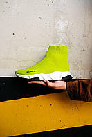 Balenciaga Speed Trainer Yellow White Black хорошее качество кроссовки и кеды хорошее качество Размер 37