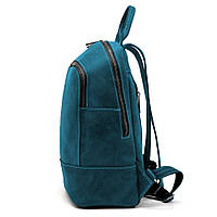 Женский кожаный голубой рюкзак TARWA RKsky-2008-3md хорошее качество