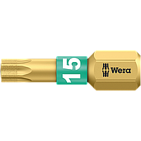 Бита WERA TORX® с алмазным покрытием TX15 × 25 мм