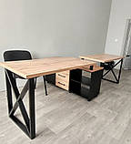 Ніжки лофт для столу. Опора для столу лофт. Підстілля, фото 4