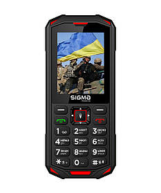 Мобільний телефон Sigma Mobile X-Treme PA68 black-red