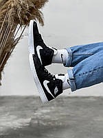 Jordan Retro 1 High Black White хорошее качество кроссовки и кеды хорошее качество Размер 42