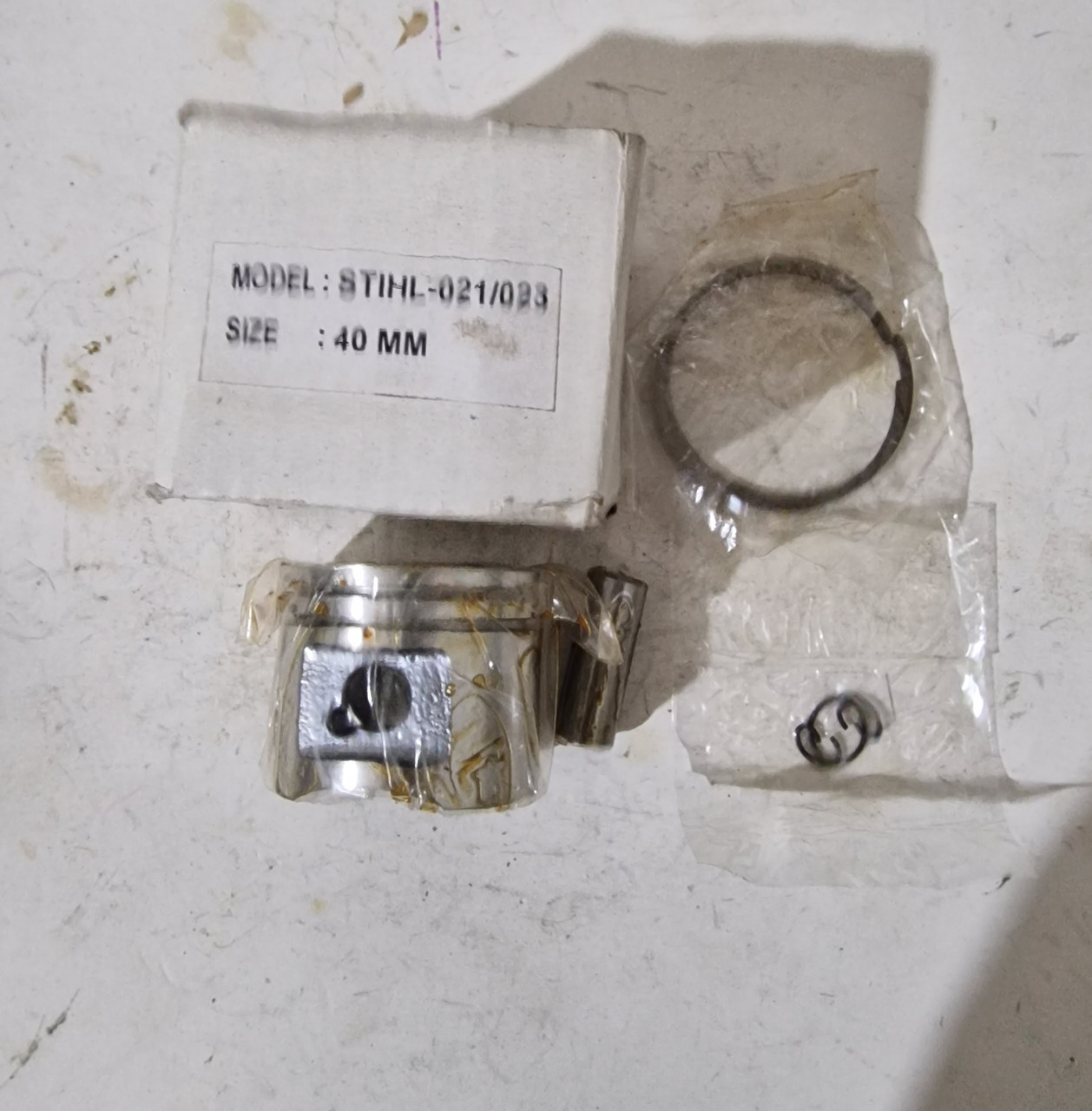 Поршень ST MS  230 40мм у зборі бензопила Індія, фото 1