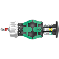 Ручка для біт з тріскачкою WERA Kraftform Kompakt Stubby RA 2