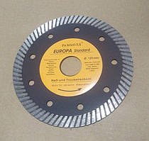 Диск алмазний 125 мм турбоволна Європа