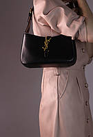Yves Saint Laurent hobo black женские сумочки и клатчи хорошее качество