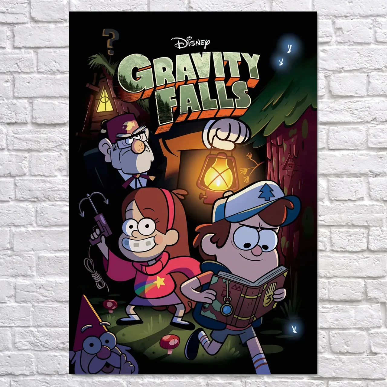 Плакат "Гравіті Фолз, Gravity Falls", 60×41см