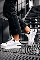 Puma Cali Basket White Black Grey хорошее качество кроссовки и кеды хорошее качество Размер 36