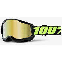 Очки 100% Strata 2 Goggle Upsol - Mirror Gold Lens 50028-00012