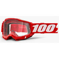 Очки 100% Accuri 2 Goggle Red - Clear Lens 50221-101-03