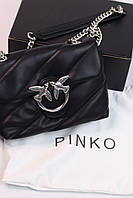 Pinko Love Big Puff black small жіночі сумочки та клатчі гарна якість