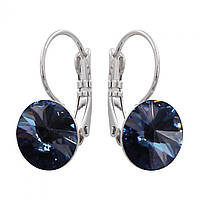 Серьги с кристаллами Swarovski родиум Xuping 724091(36)