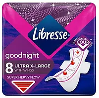 Гигиєнические прокладки Libresse Ultra Goodnight Extra Large ночные, 8 шт.