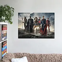 Плакат "Ліга Справедливості, Супермен, Justice League (2017)", 43×60см, фото 2