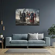 Плакат "Ліга Справедливості, Супермен, Justice League (2017)", 43×60см, фото 3