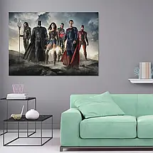Плакат "Ліга Справедливості, Супермен, Justice League (2017)", 43×60см, фото 2