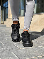 Nike Air Force 1 SHADOW Full Black хорошее качество кроссовки и кеды хорошее качество Размер 36